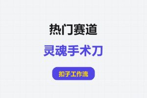 【扣子工作流】热门赛道丨灵魂手术刀